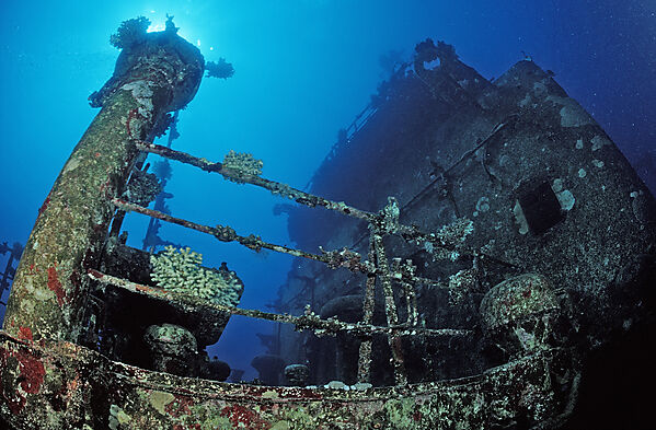 Unknown ship wreck