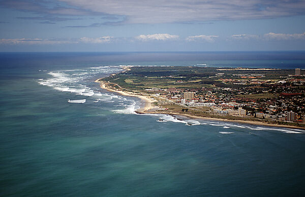 Luftaufnahme Port Elizabeth