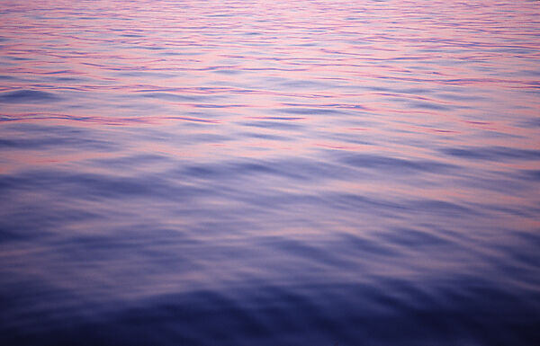 Dawn sunset over ocean
