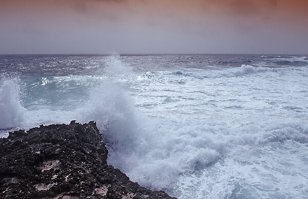Storm on the coast