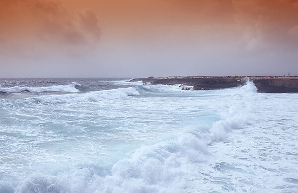 Storm on the coast