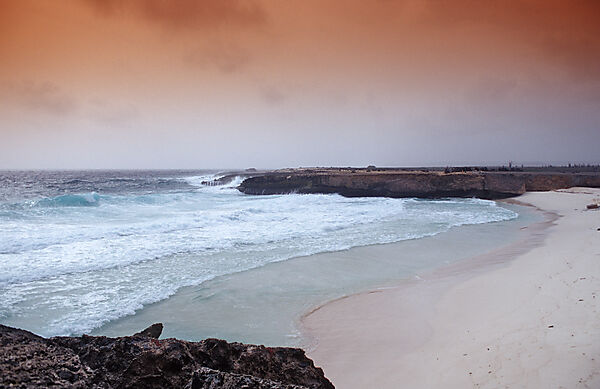 Storm on the coast