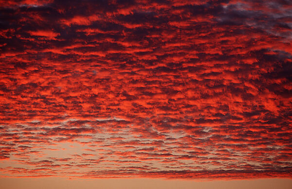 Wolken bei Sonnenuntergang