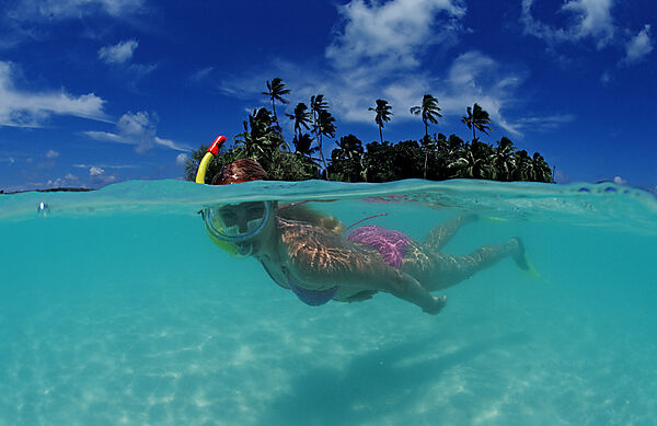 Schnorcheln vor Insel