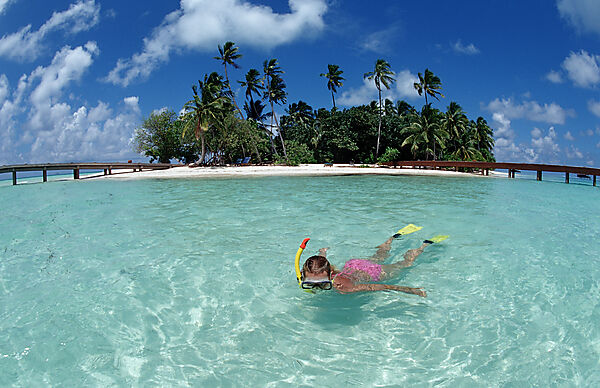 Snorkeling in Lagoon