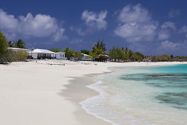Lagune und Resort von Bikini