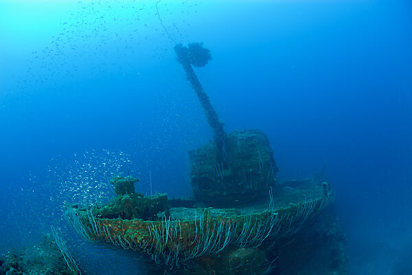 5-Zoll Geschuetz der USS Lamson