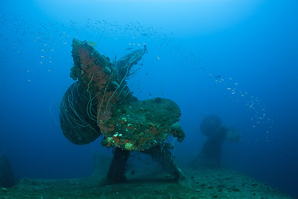 Propeller of HIJMS Nagato Battleship