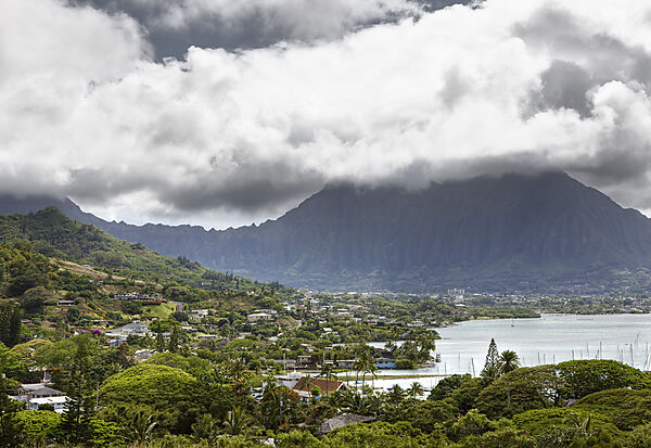 Blick auf Kaneohe
