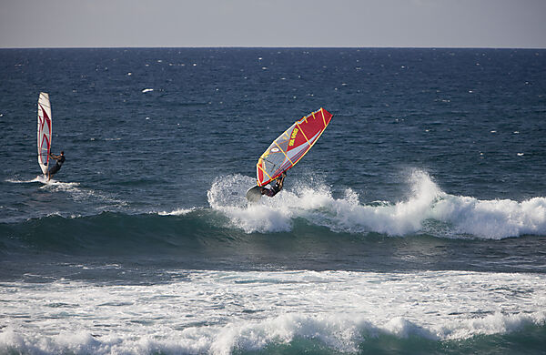 Windsurfer am Hookipa Beach