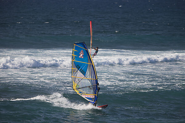 Windsurfer am Hookipa Beach