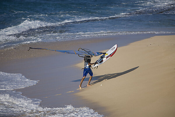 Windsurfer am Hookipa Beach