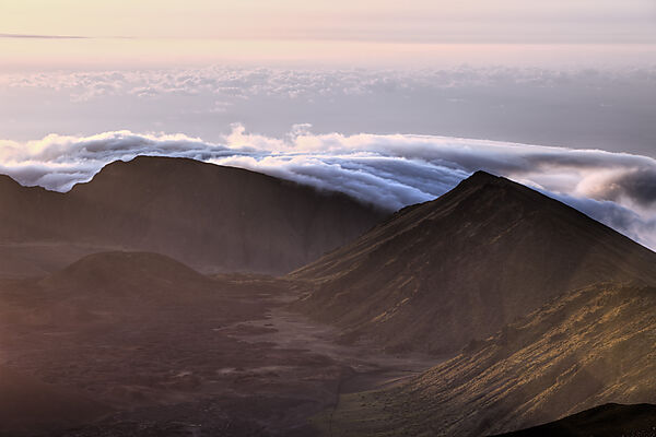 Sonnenaufgang am Haleakala Vulkan