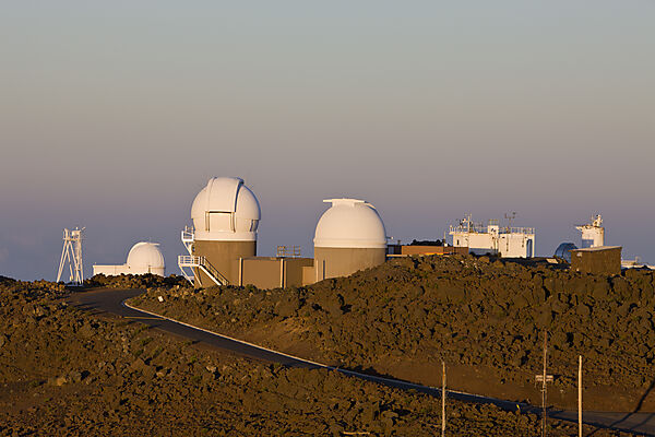 Observatorium auf Mount Haleakala Vulkan