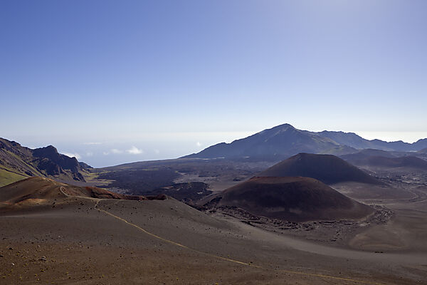 Krater des Haleakala Vulkan