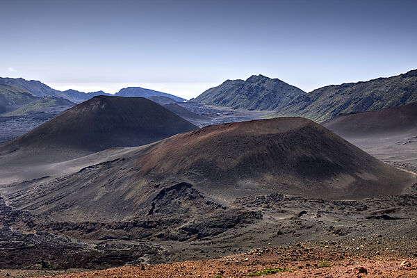Krater des Haleakala Vulkan