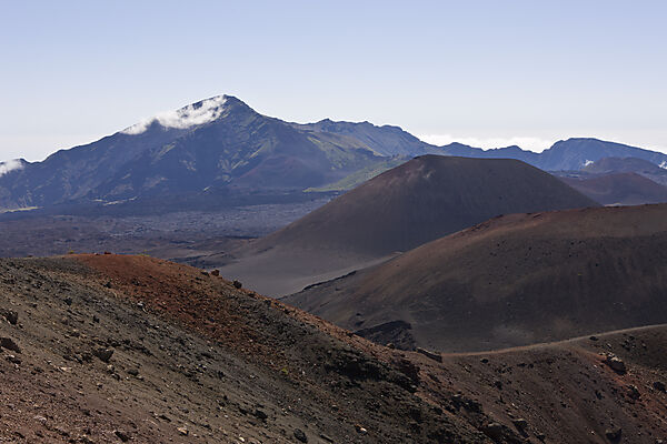 Krater des Haleakala Vulkan
