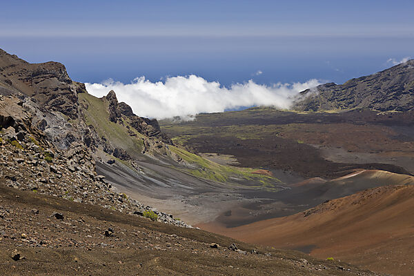 Krater des Haleakala Vulkan