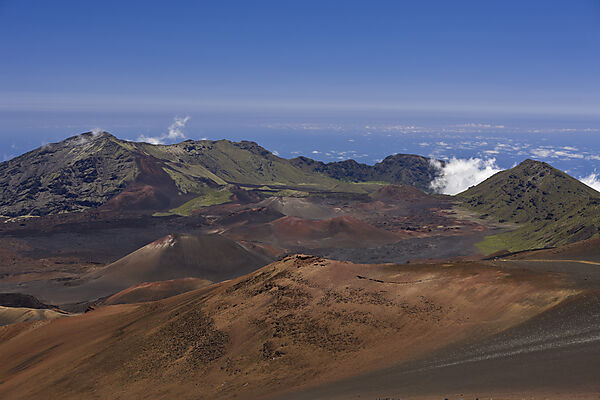 Krater des Haleakala Vulkan