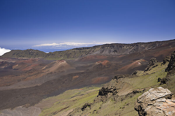 Krater des Haleakala Vulkan