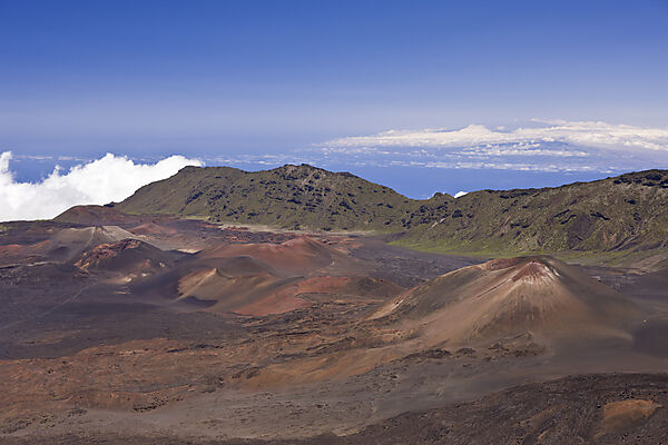 Krater des Haleakala Vulkan