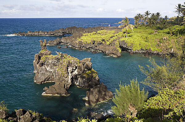 Waianapanapa State Park an der Strasse nach Hana