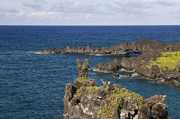 Waianapanapa State Park an der Strasse nach Hana