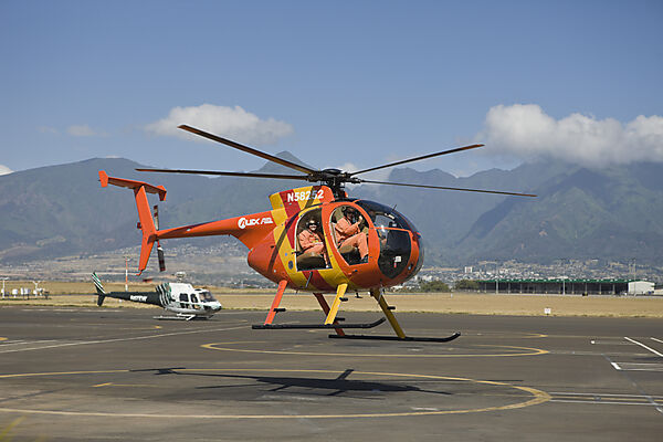 Helikopterflug ueber Maui