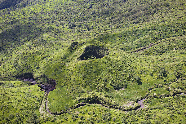 Vulkankegel unterhalb des Haleakala Vulkankrater
