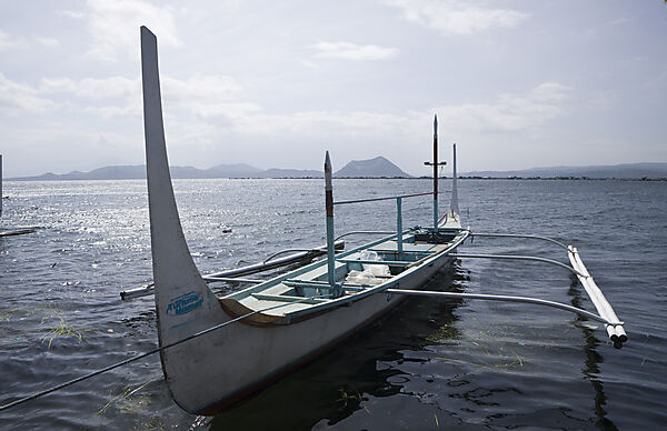 Boot auf dem Taal-See