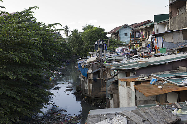 Slums in Manila