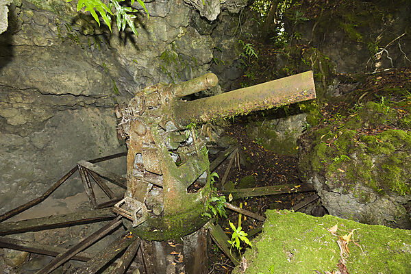 37-mm Geschuetz aus dem 2. Weltkrieg