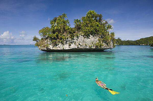 Schnorcheln in den Rock Islands