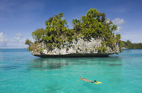 Abtauchen in Palau