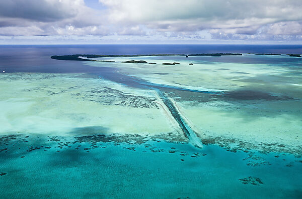 Aerial View of Divespot German Channel