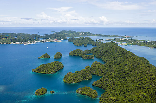Aerial View on Koror Capital
