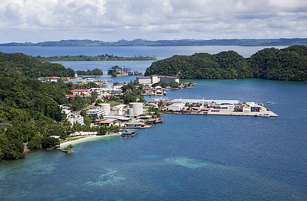 Aerial View on Koror Capital