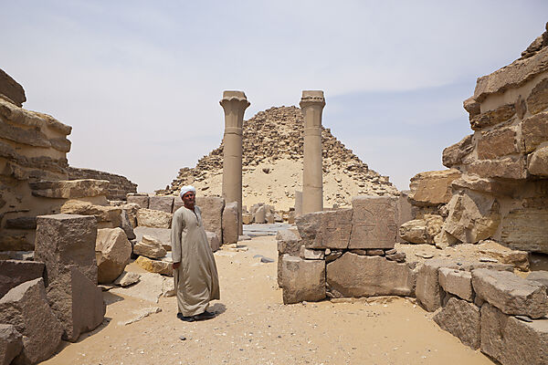 Totentempel und Pyramide des Pharao Sahure