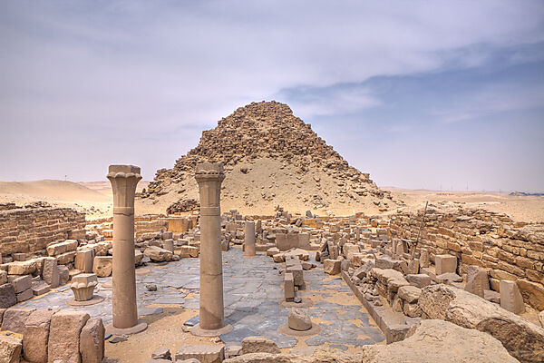 Totentempel und Pyramide des Pharao Sahure