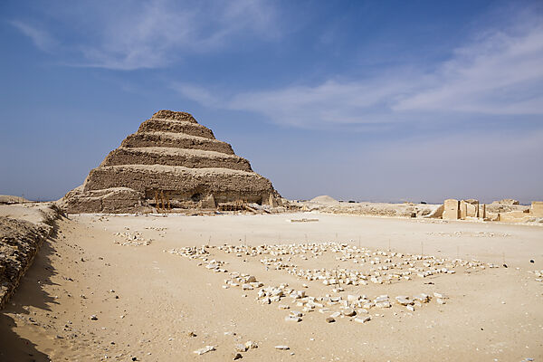 Stufenpyramide Sakkara des Pharao Djoser