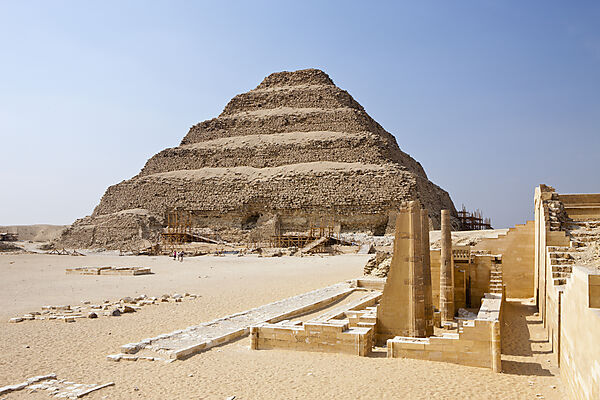 Saqqara Step Pyramid of Pharaoh Djoser