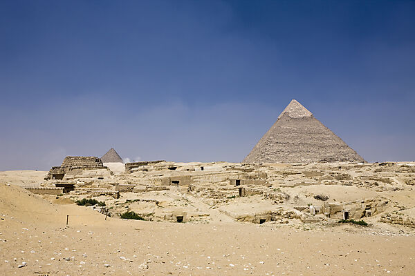 Pyramid of Khafra with Tomb Field