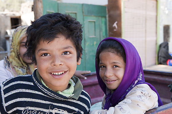 Children of Bahariya Oasis