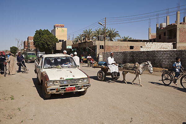 Street Scene at Bahariya Oasis