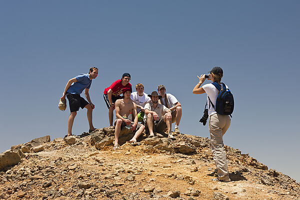 Tourists at Black Desert