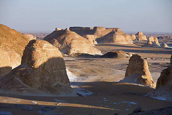 Twighlight in White Desert National Park