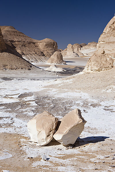 Landscape in White Desert National Park