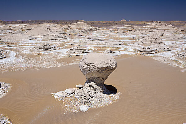Landscape in White Desert National Park