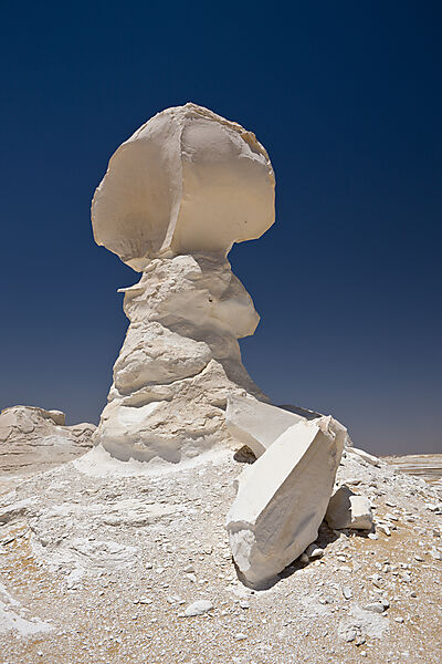 Formations of Lime Stone in White Desert National Park