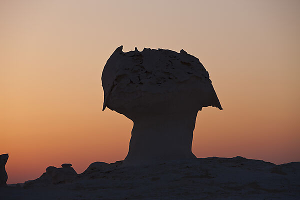 Nacht in Nationalpark Weisse Wueste